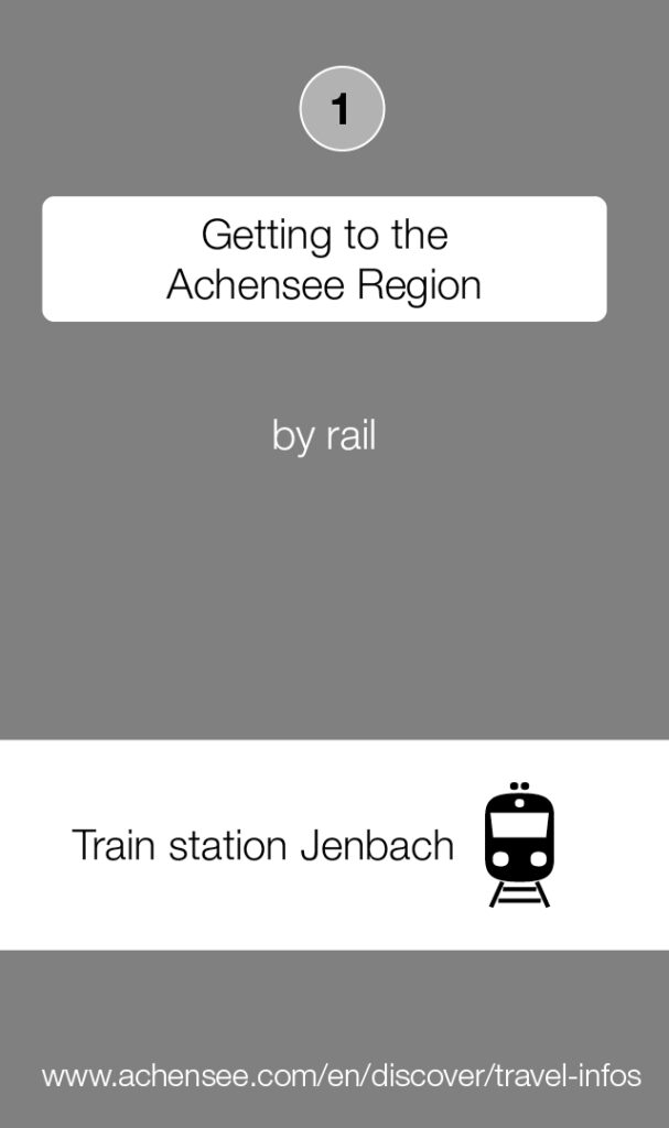 Getting to the Achensee Region